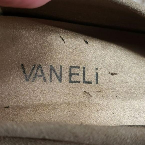 VanEli Beige Tan 7.5 Small Heel Pumps - Picture 7 of 8